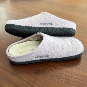 Birkenstock Kids Shoes in Light Gray and Black
